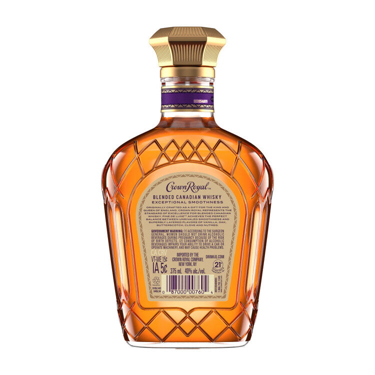 Crown Royal Canadian Whisky Fine Deluxe 80 - 375ML