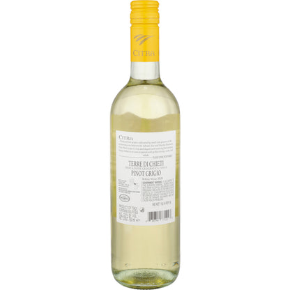 Citra Pinot Grigio Terre Di Chieti 2020 - 750ML - Back
