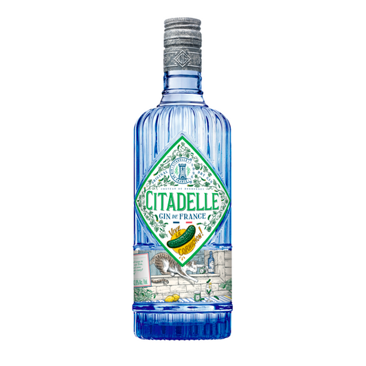 Citadelle Dry Gin Vive Le Cornichon 87.6 - 700ML - Front