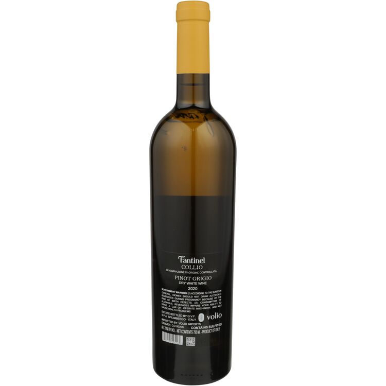 Fantinel Pinot Grigio Tenuta Sant'Helena Collio 2024 - 750ML - Back