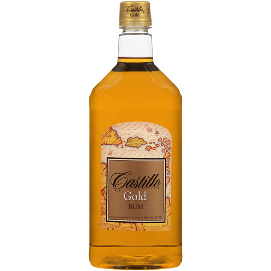 Castillo Gold Rum 80 - 1.75L - Front