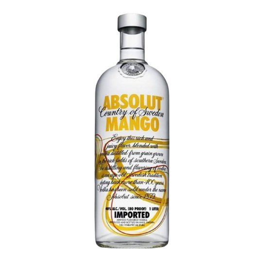 Absolut Mango Flavored Vodka 76 - 1.0L