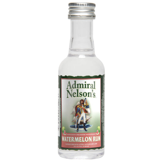 Admiral Nelson's Watermelon Flavored Rum 70 - 50ML - Front