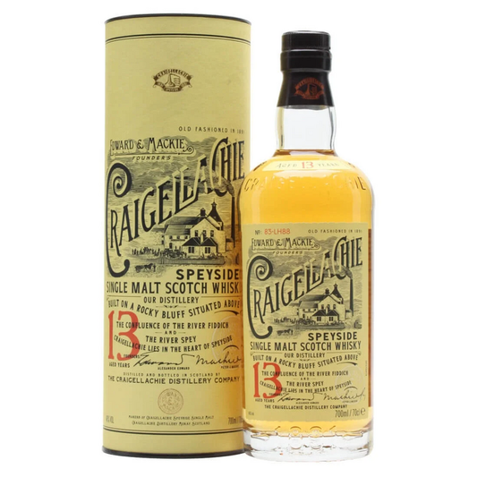 Craigellachie Single Malt Scotch Craigellachie 13 Year 13 Yr 92 - 750ML - Front