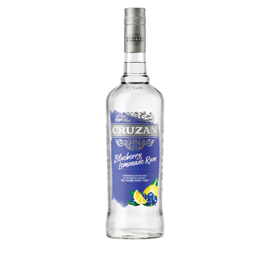 Cruzan Blueberry Lemonade Flavored Rum 42 - 750ML - Front