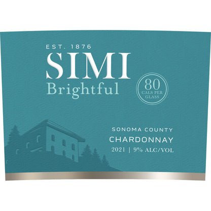 Simi Chardonnay Brightful Sonoma County 2021 - 750ML