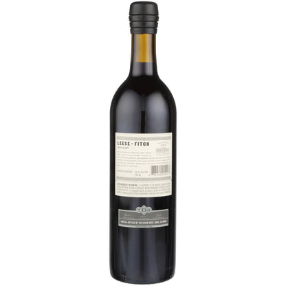 Leese Fitch Merlot California - 750ML - Back