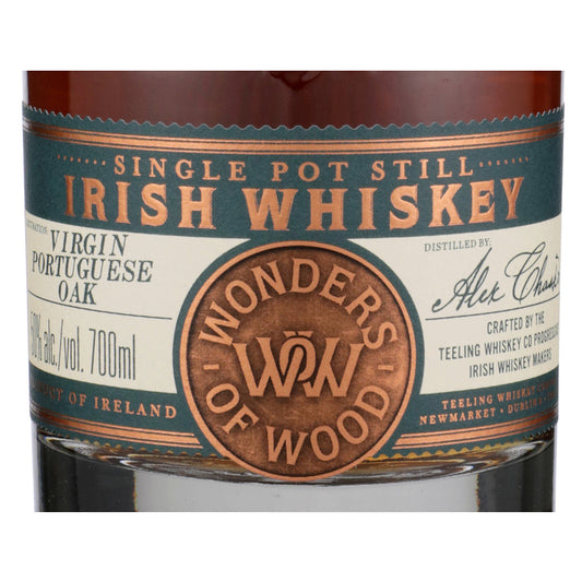 Teeling Single Pot Still Irish Whiskey Wonders Of Wood 100 - 700ML - Front Label