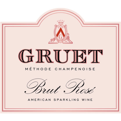Gruet Brut Rose American - 375ML - Front Label