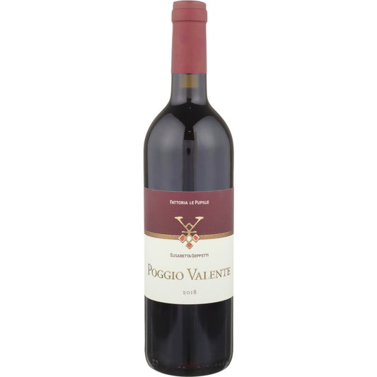 Fattoria Le Pupille Morellino Di Scansano Poggio Valente 2018 - 750ML