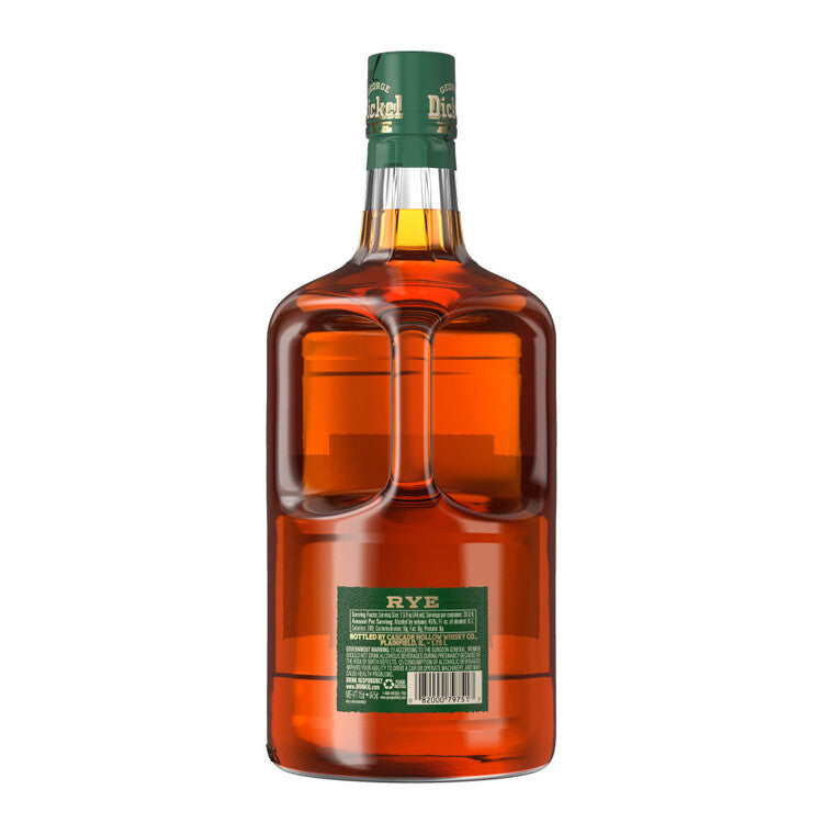 George Dickel Rye Whiskey 90 - 1.75L - Back