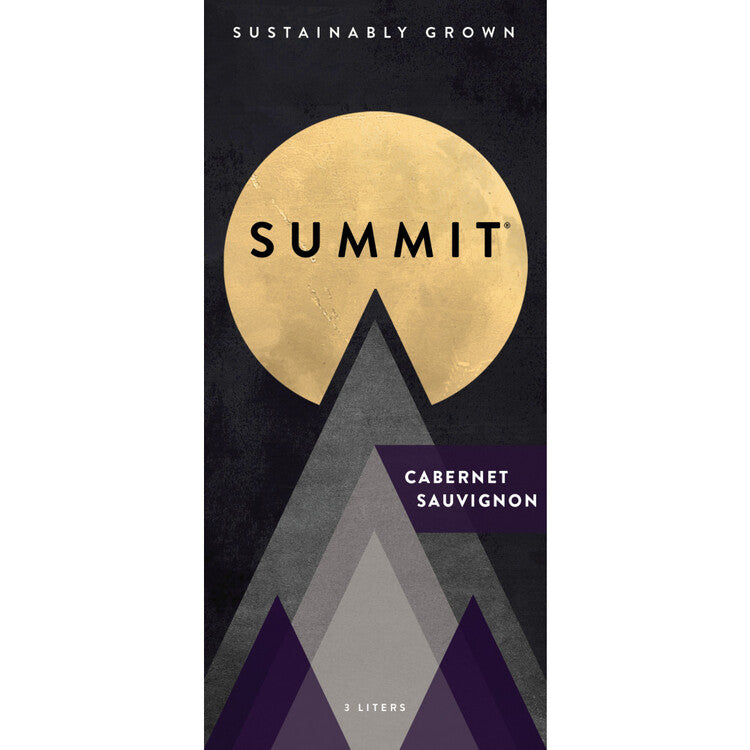 Summit Cabernet Sauvignon California - 3.0L - Front Label