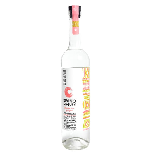 Divino Maguey Mezcal Destilado Con Guayaba Maguey Espadin 84 - 750ML - Front