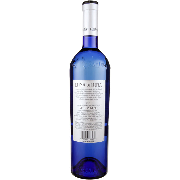 Luna Di Luna Pinot Grigio Private Collection Vigneti Delle Dolomiti - 750ML - Back