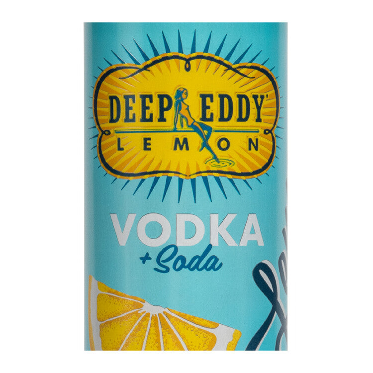 Deep Eddy Lemon Vodka Soda 9 - 12 Z