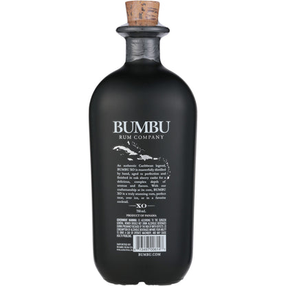 Bumbu Rum Xo 80 - 750ML - Back