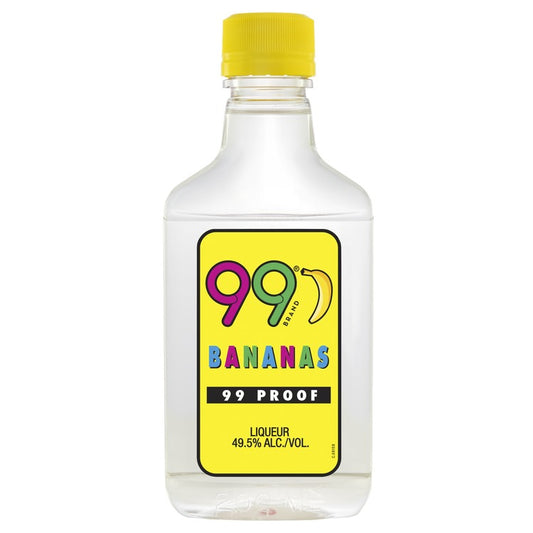 99 Brand Banana Schnapps 99 - 200ML - Front