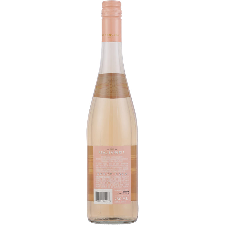 Real Sangria Peach - 750ML - Back