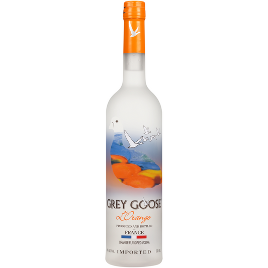 Grey Goose Orange Flavored Vodka L'Orange 80 - 750ML - Front