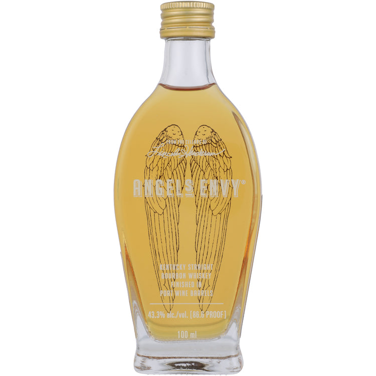 Angel's Envy Straight Bourbon Finished In Port Wine Barrels 86.6 - 100ML - Front