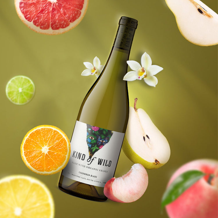 Kind Of Wild Organic Sauvignon Blanc Western Cape 2023 - 750ML
