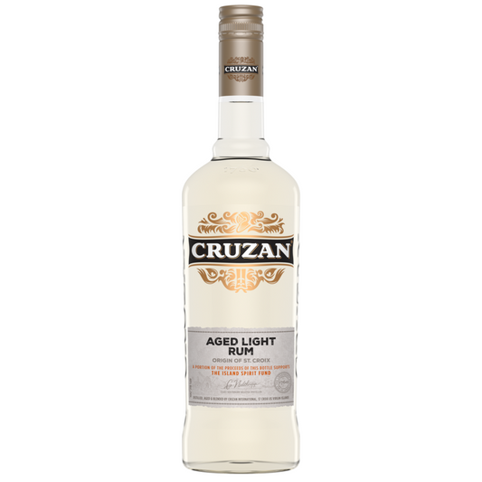 Cruzan Light Rum Aged 80 - 750ML - Front