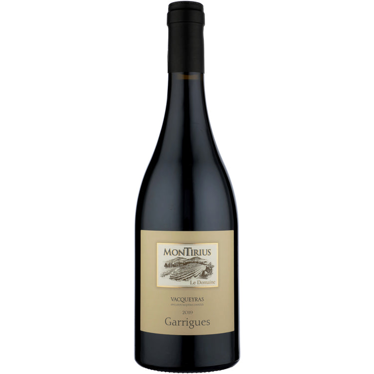 Montirius Vacqueyras Garrigues 2019 - 750ML - Front