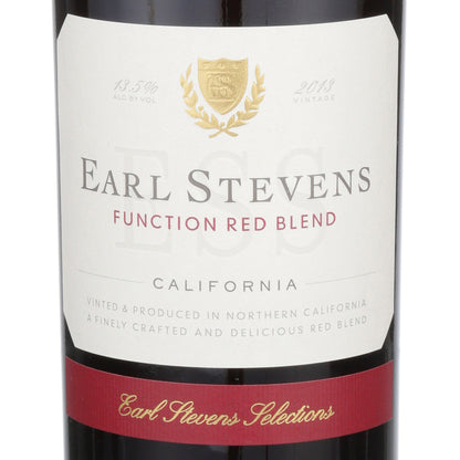 Earl Stevens Function Red Blend California - 750ML - Front Label