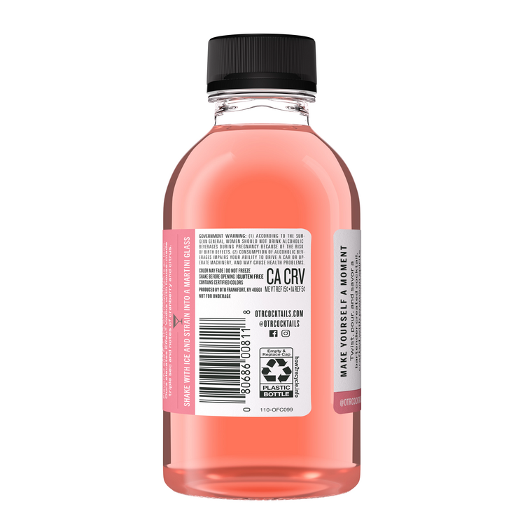 Otr-On The Rocks The Cosmopolitan Crafted With Effen Vodka 40 - 200ML - Back