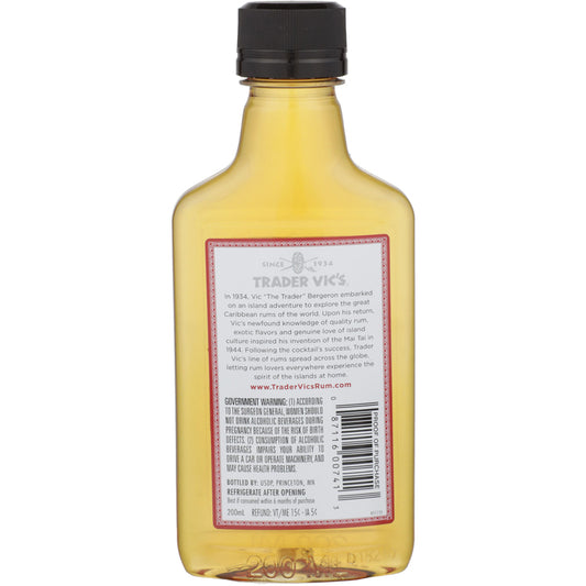 Trader Vic's Mai Tai 19.9 - 200ML - Back