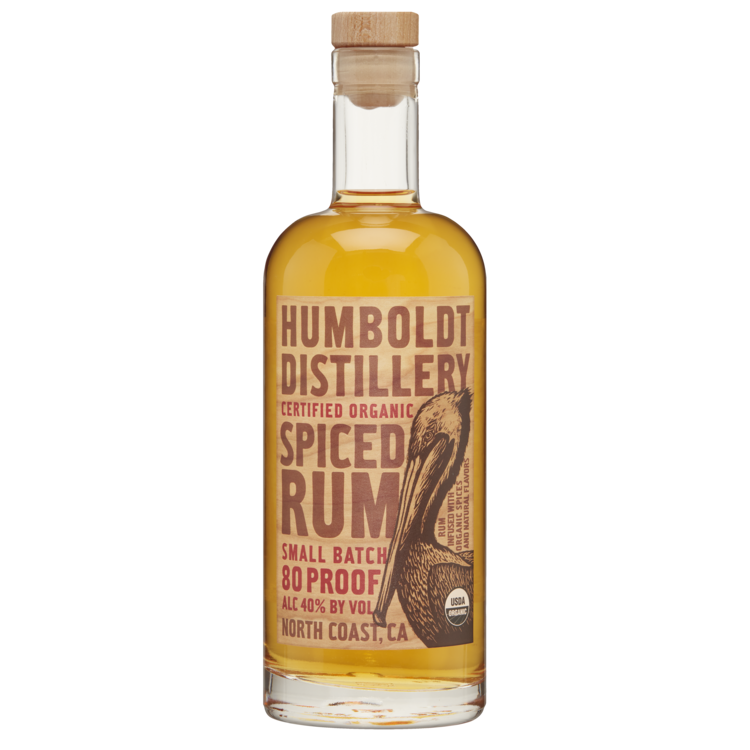 Humboldt Distillery Spiced Rum Small Batch 80 - 750ML - Front
