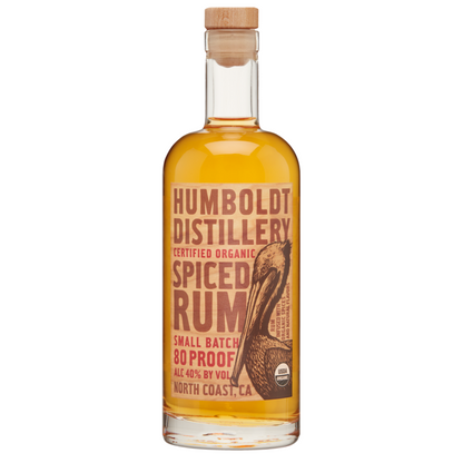 Humboldt Distillery Spiced Rum Small Batch 80 - 750ML - Front