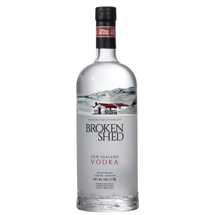 Broken Shed Vodka 80 - 1.75L - Front