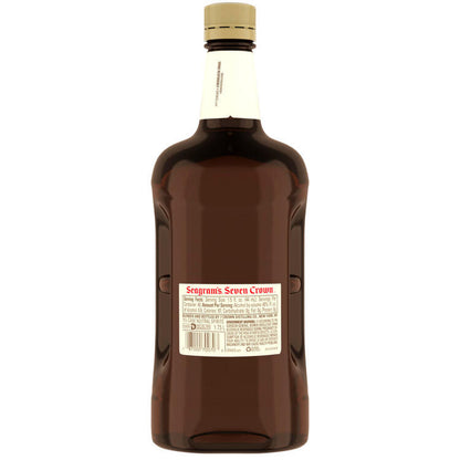 Seagram's Blended American Whiskey 7 Crown 80 - 1.75L - Back