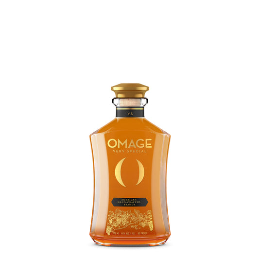 Omage Brandy Vs 80 - 375ML - Front