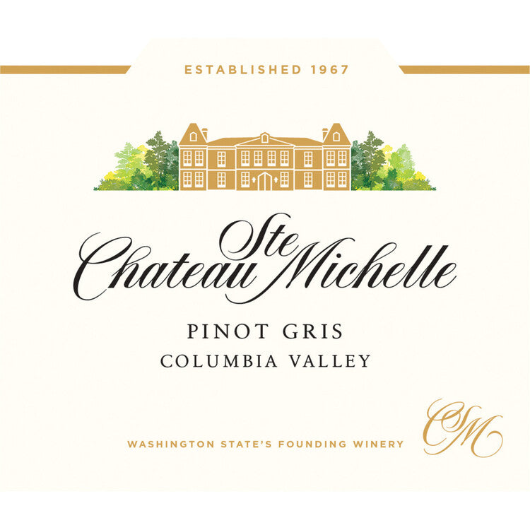 Chateau Ste. Michelle Pinot Gris Columbia Valley - 750ML - Front Label
