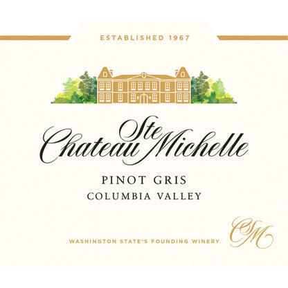 Chateau Ste. Michelle Pinot Gris Columbia Valley - 750ML - Front Label