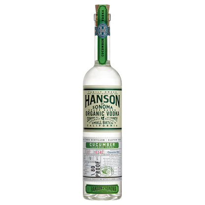 Hanson Of Sonoma Cucumber Flavored Vodka Small Batch 80 - 750ML