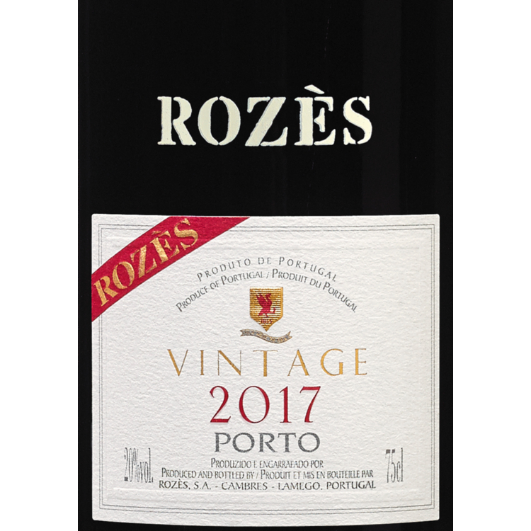 Rozes Porto Vintage 2017 - 750ML - Front Label
