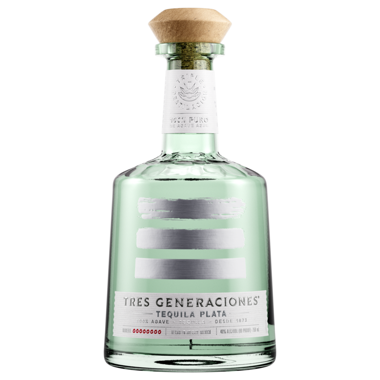 Tres Generaciones Tequila Plata 80 - 750ML - Front