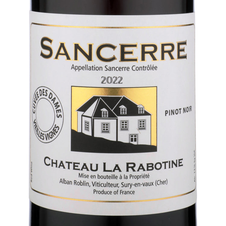 Chateau La Rabotine Sancerre Rouge Cuvee De Dames Vieilles Vignes 2022 - 750ML