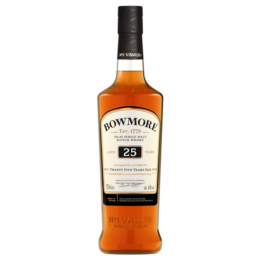 Bowmore Single Malt Scotch Small Batch Release 25 Yr 86 - 750ML - Front