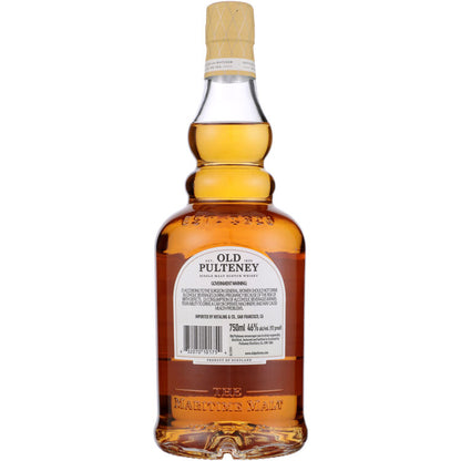 Old Pulteney Single Malt Scotch Pineau De Charentes Coastal Series 92 - 750ML - Back