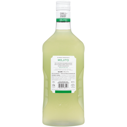 Bacardi Mojito Classic Cocktails 25 - 1.75L - Back