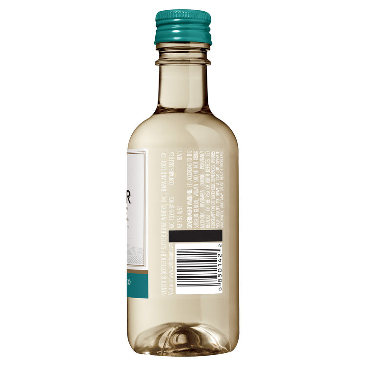 Sutter Home Pinot Grigio California - 187ML - Back