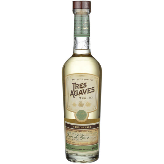 Tres Agaves Tequila Reposado 80 - 750ML - Front