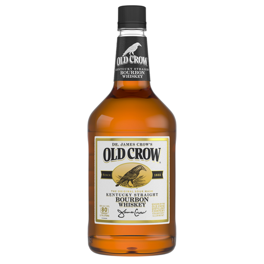 Old Crow Straight Bourbon 3 Yr 80 - 1.75L - Front