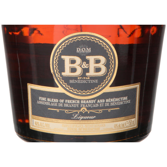 Benedictine Brandy Liqueur B&B 80 - 750ML - Front Label