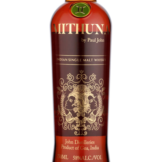 Paul John Single Malt Whisky Mithuna 116 - 750ML - Front Label