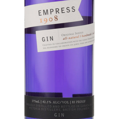 Empress 1908 Dry Gin Indigo 85 - 375ML - Front Label